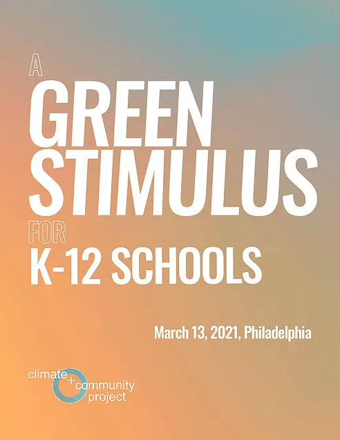 Cover Green Stimulus for K-12 schools