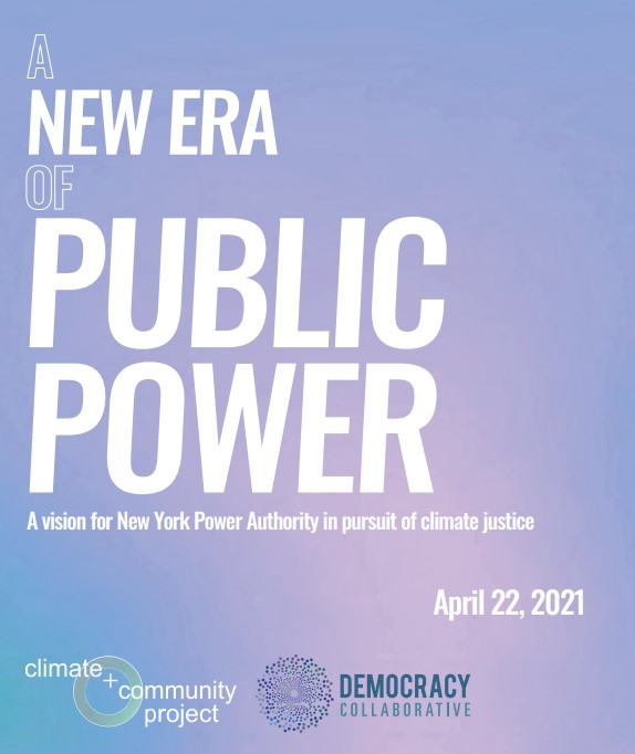 Title page of A New Era for Public Power report