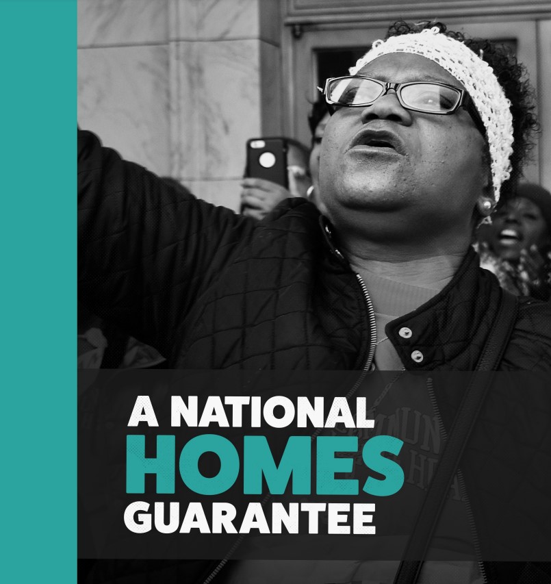 A National Homes Guarantee report cover